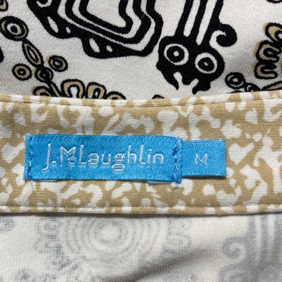 J. McLaughlin Henley Tunic Cream M - Picture 3 of 3